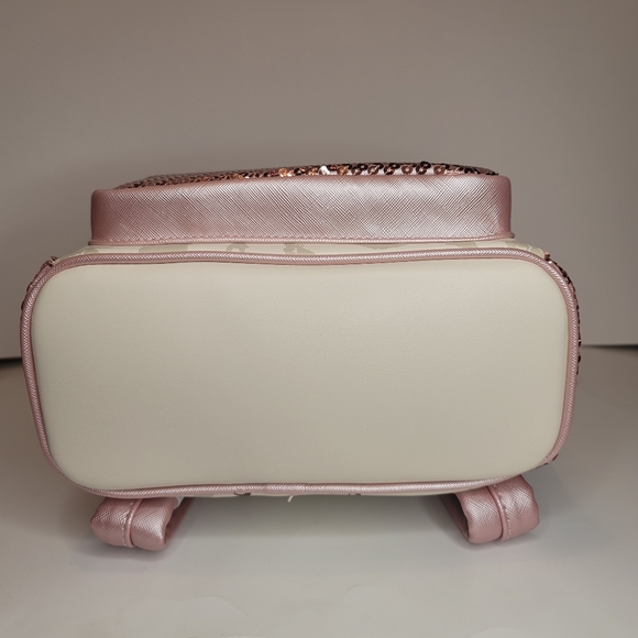 Loungefly Ultimate Princesses All Over Print Sequin Mini Backpack - Picture 5 of 6